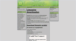 Desktop Screenshot of limewire-pro.org